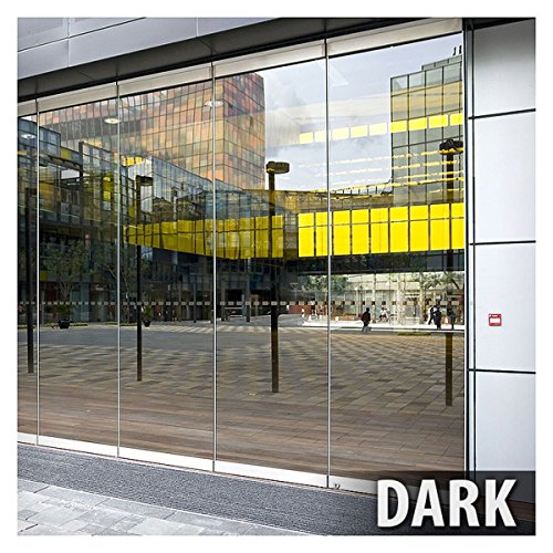 Película para ventana control solar y privacidad día plata gris 24in x 14ft miniatura 4