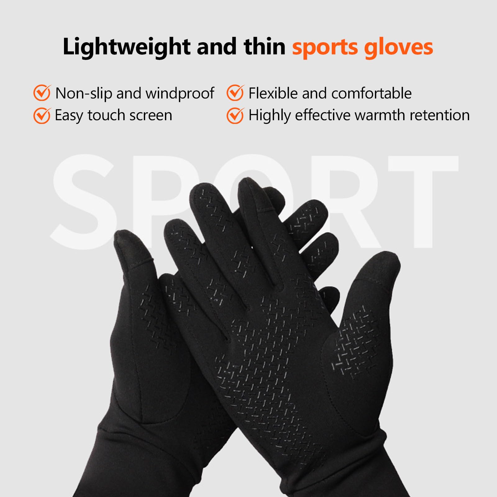 Guantes Moto Termicos Pantalla Táctil por Ciclismo, Guantes Invierno Impermeables por Hombre y Mujer, por Ciclismo, Running, Camping, Senderismo, Escalada, Combate, Esquiar