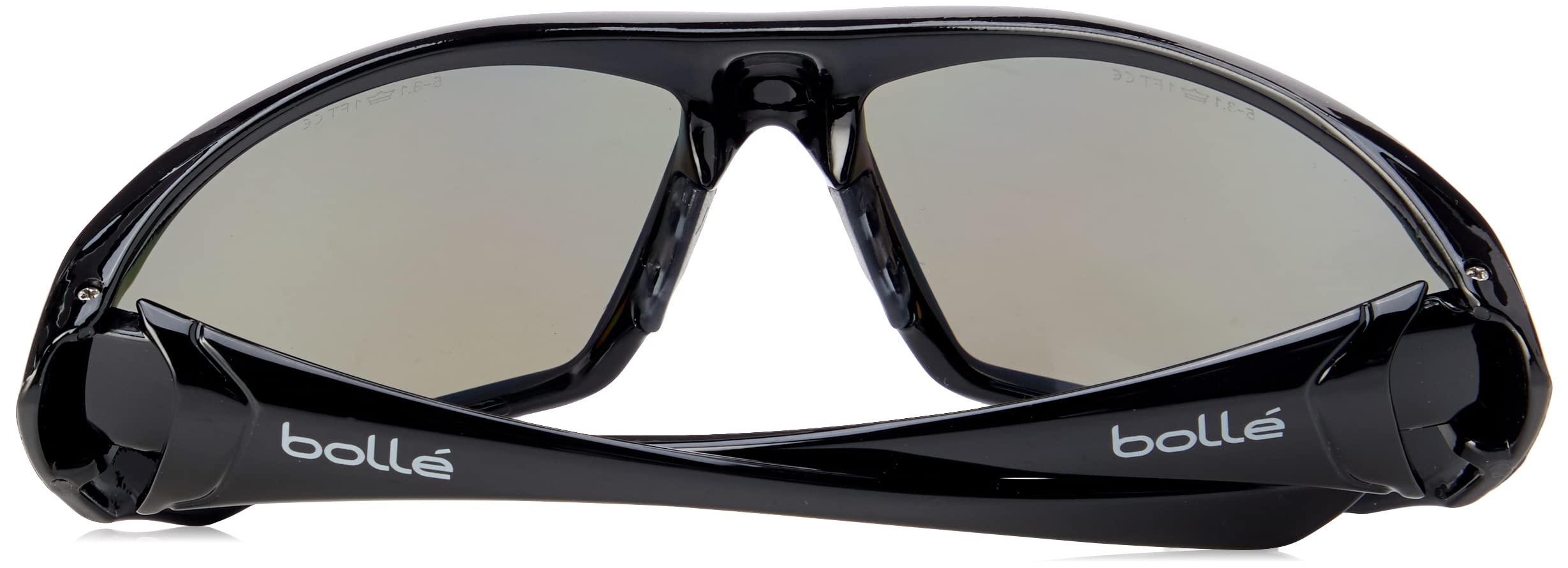 Bollé HUSTFLASH Hustler Lunettes de protection Polarisé Flashée Bleu