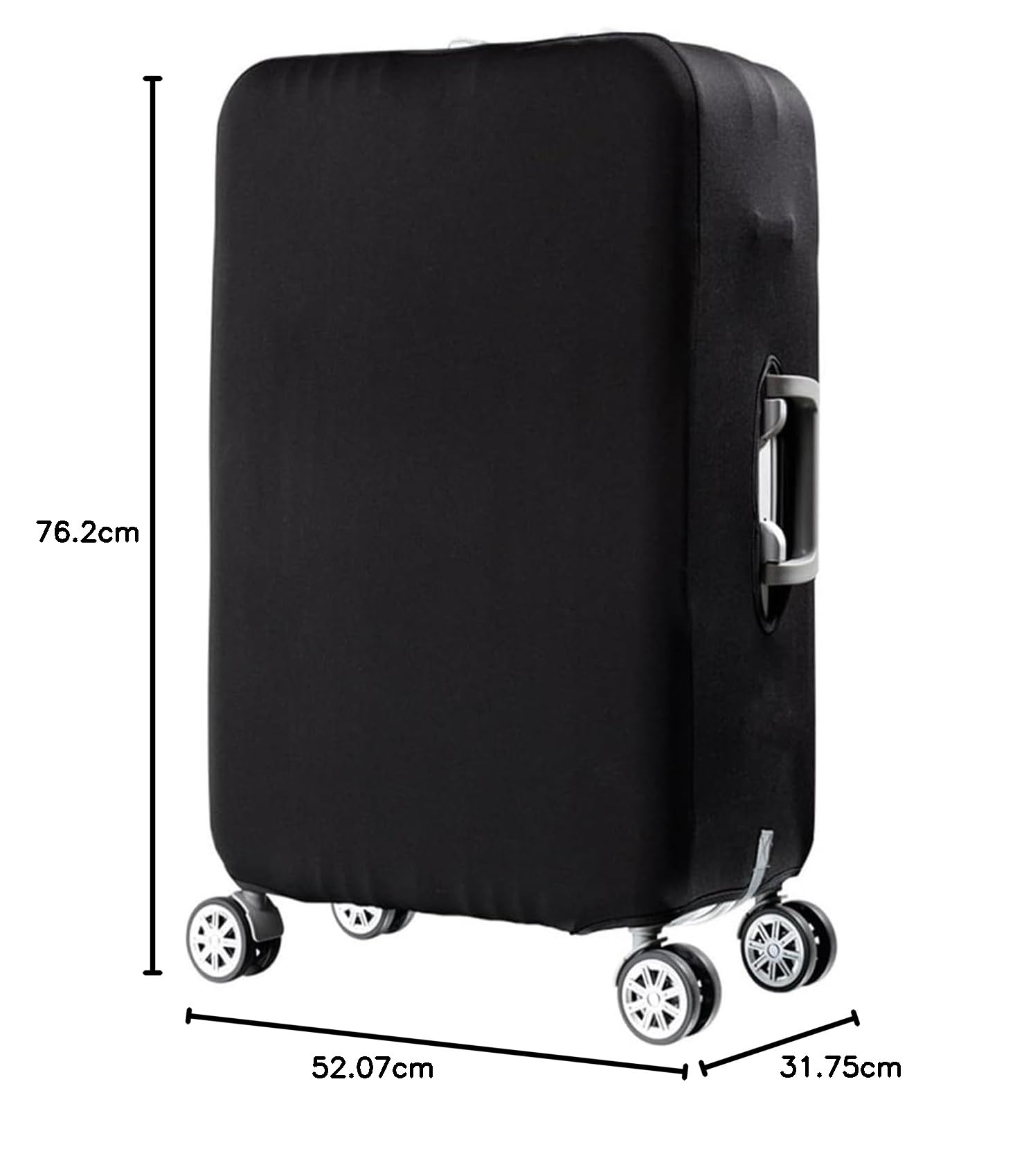 HIMI Valise de Voyage élastique Anti-poussière Spandex Valise Protection 19 à 32 cm