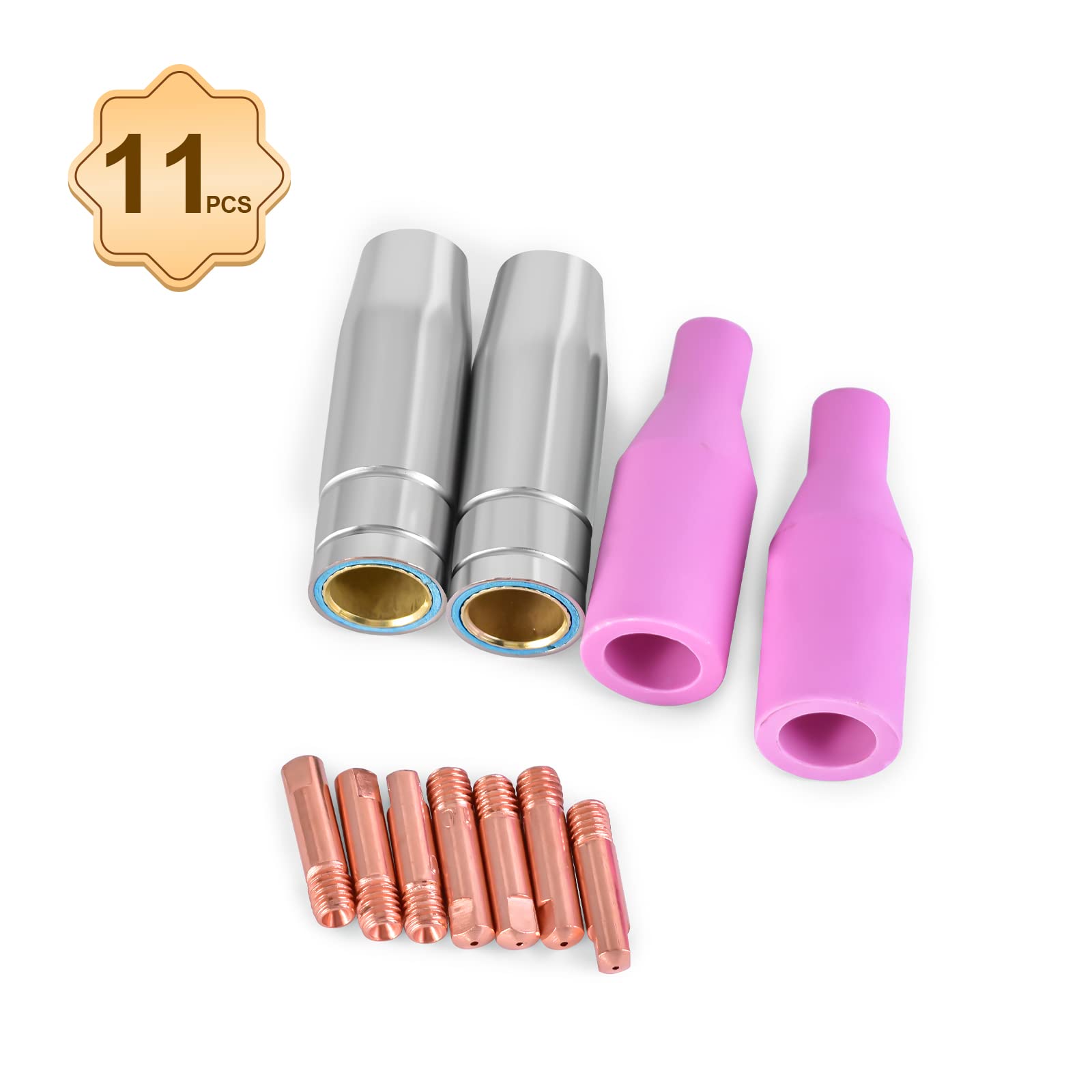 Amazon | HITBOX MIG溶接機ノズル MB15AK 溶接トーチ 溶接ガン 消耗品