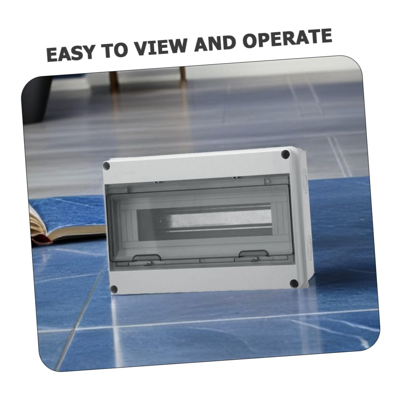 Scatola Elettrica in Plastica Bianco Ip65 15 Circuiti Resistente alle Intemperie Protezione Affidabile per Uso Esterno e Interno