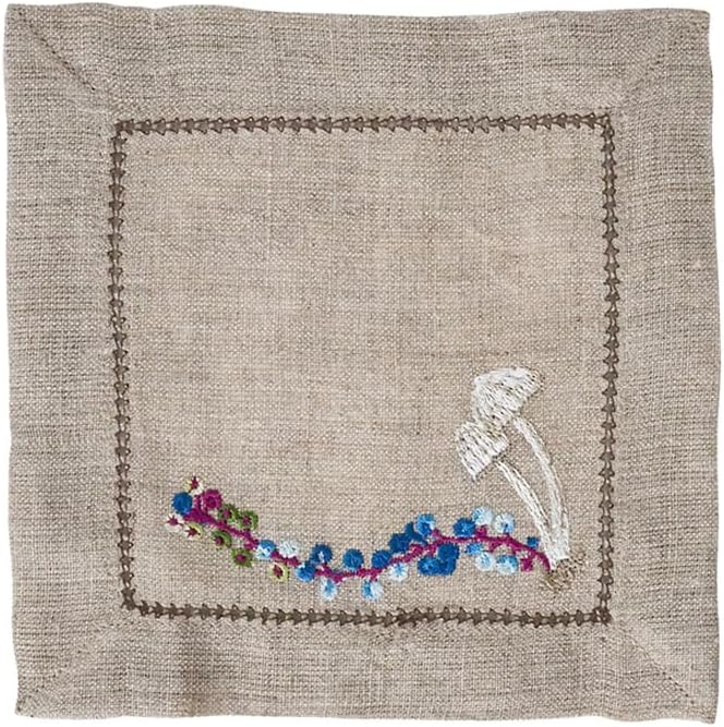 Juliska Forest Walk Cocktail Napkin Assorted Set/4 - Multi