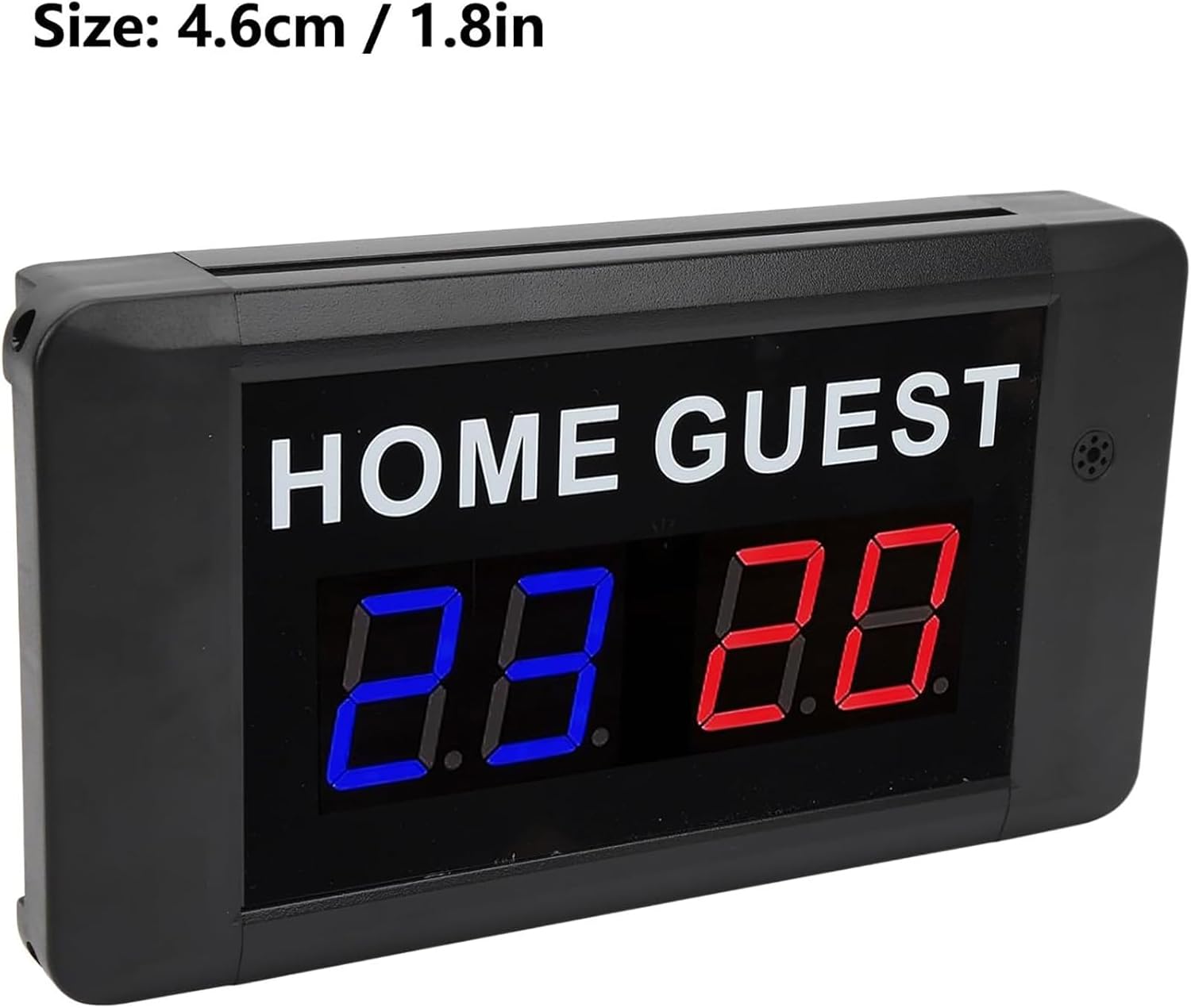 Digital Scoreboards, Digital Score Keeper with Remote Control, 10 Levels of Brightness Adjustable, 3 Levels of Adjustable Sound, for Basketball Billiards Badminton Game