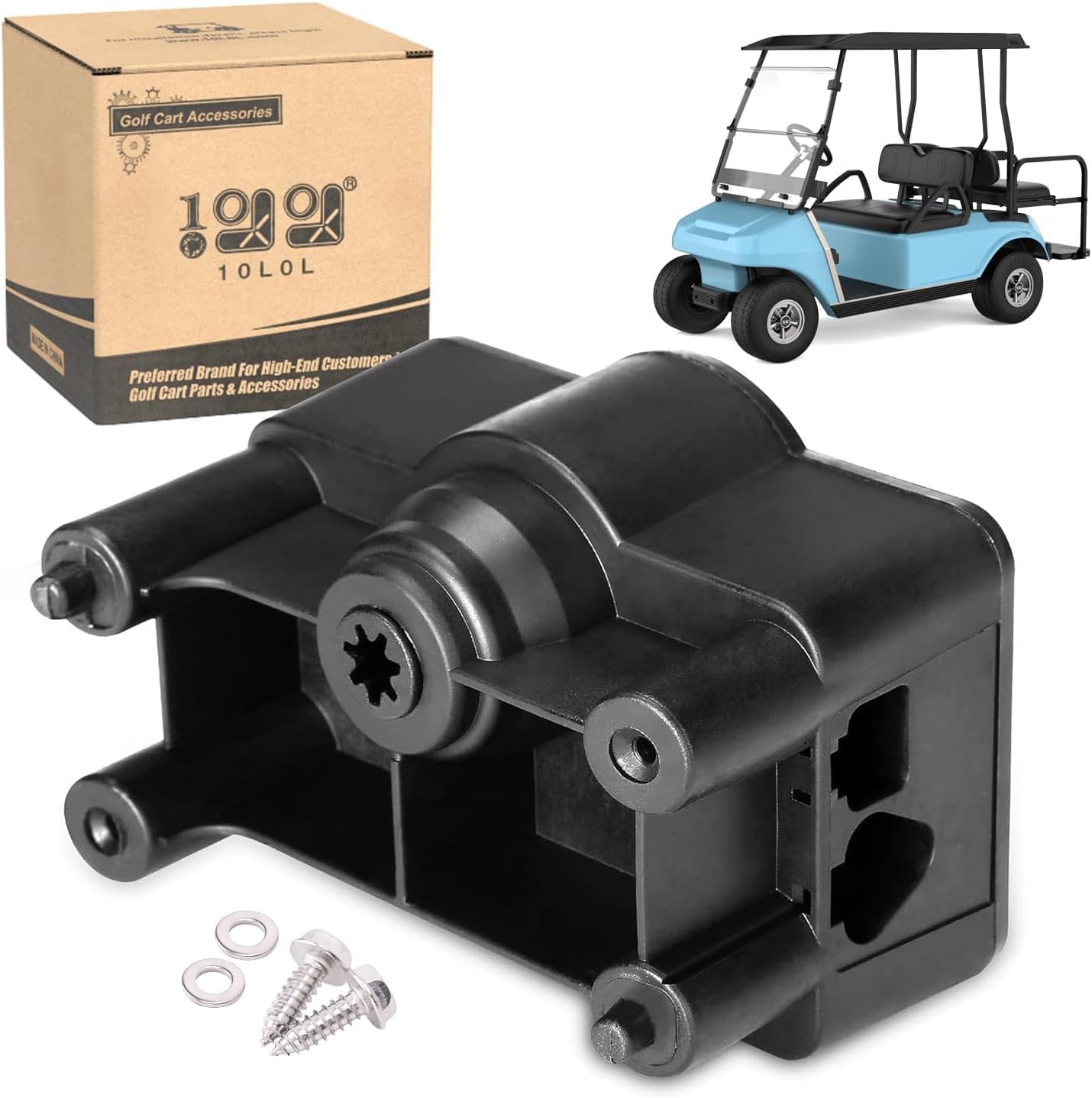 10L0L Golf Cart MCOR Throttle Potentiometer Accelerator 102101101 for Club Car DS & Carryall 2001-2011 Electric Models Motor Controller Output Regulator OEM 1021011-01