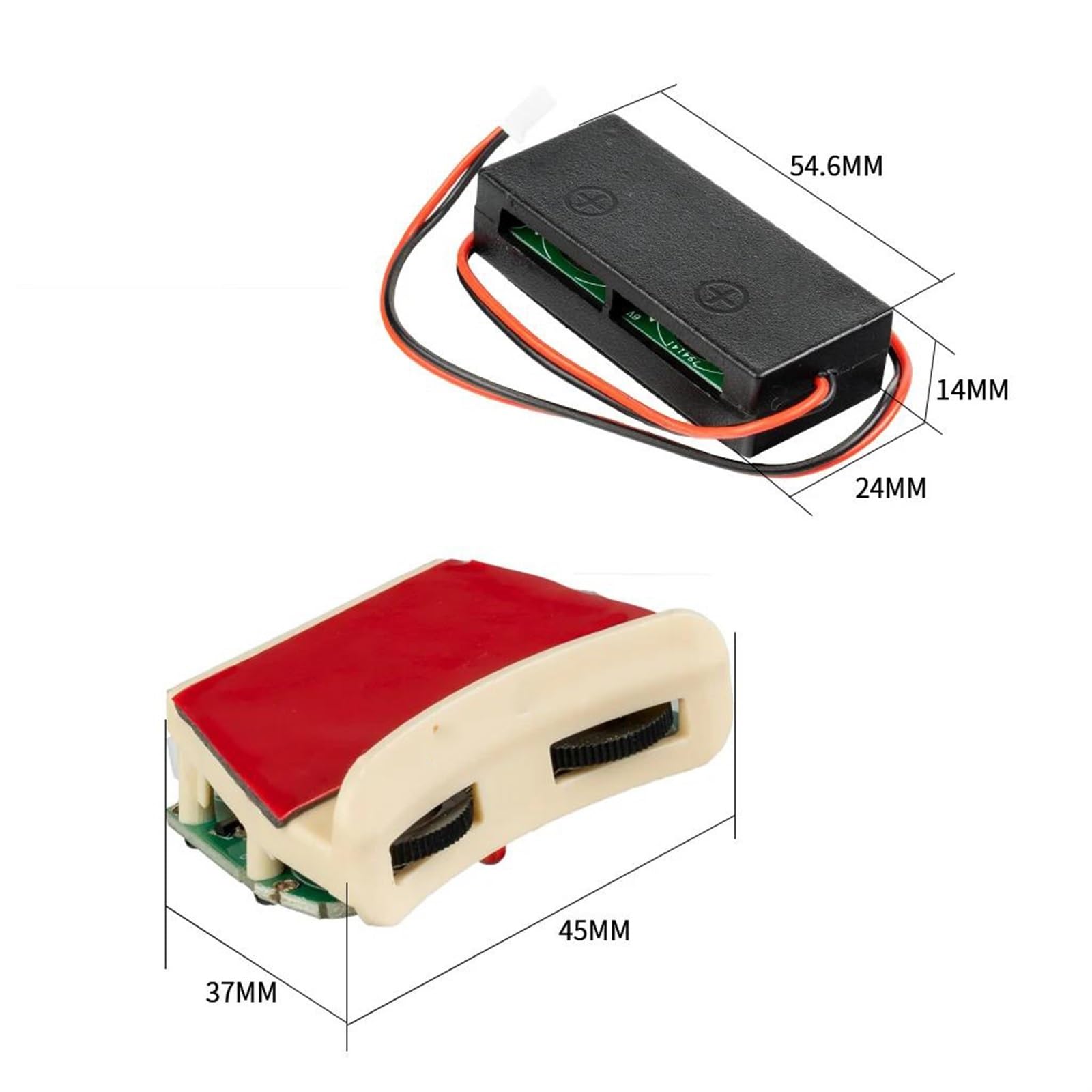 Pickup per strumenti ad arco Equalizzatore Pickup Per Chitarra Acustica Folk Sintonizzatore Amplificatore Pickup Piezoelettrico Con Jack Di Uscita Da 6,35 Mm