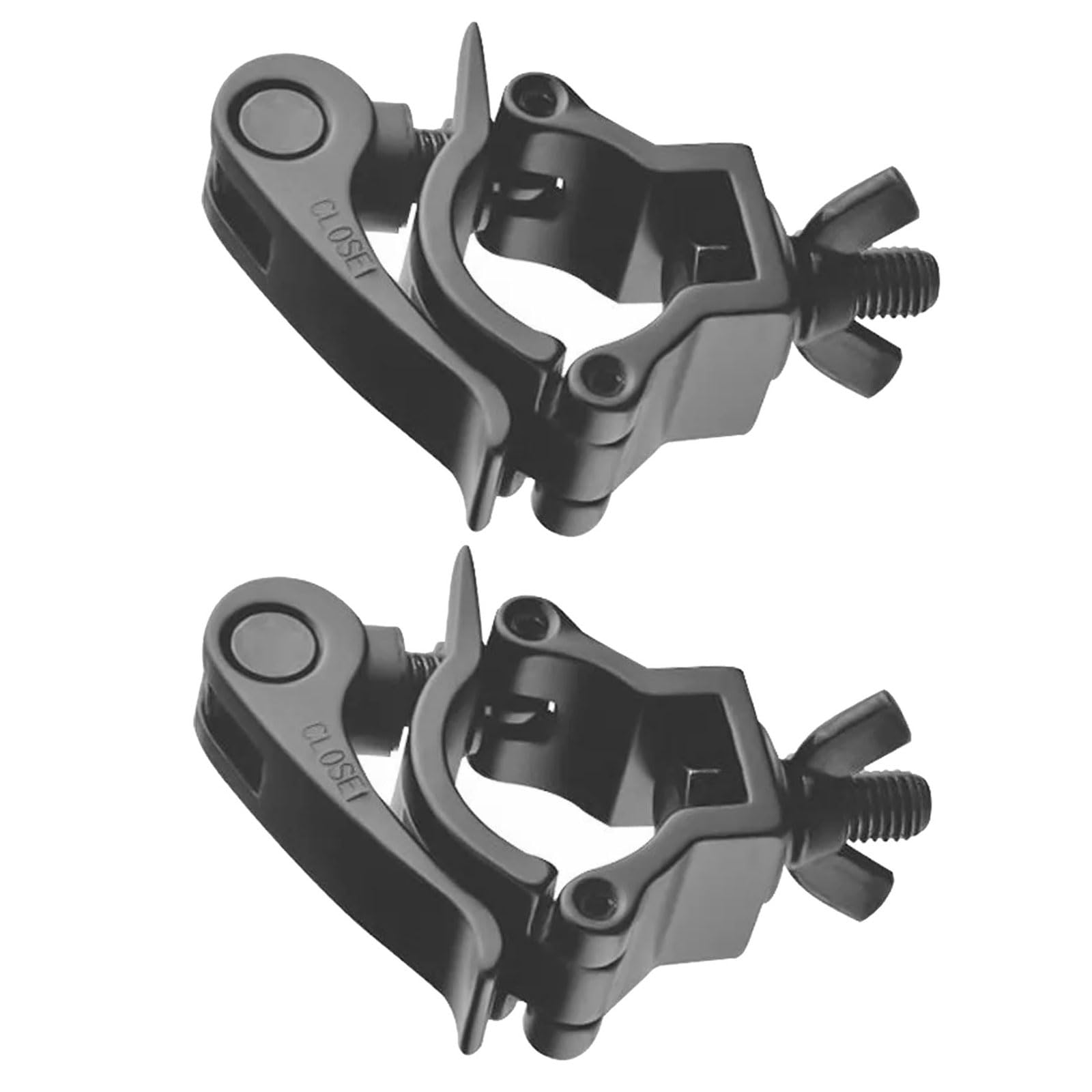Theater Equipment Light Clamp, Compatible with 32mm and 35mm Lighting Clips, Quick Release Stage Light Bracket Clamp