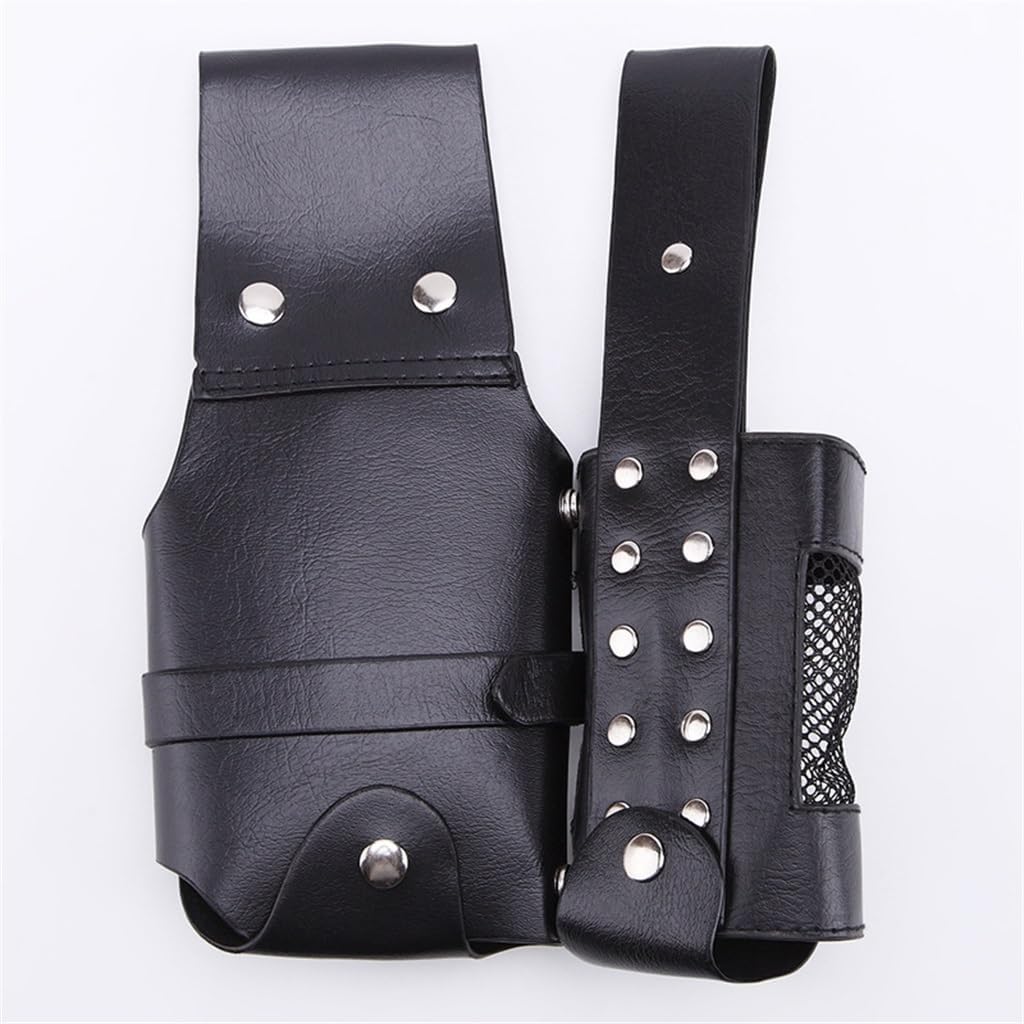 Bucket Bag Can Be Opened for Use Hairstylist's Hairdressing Kit Waist Shoulder