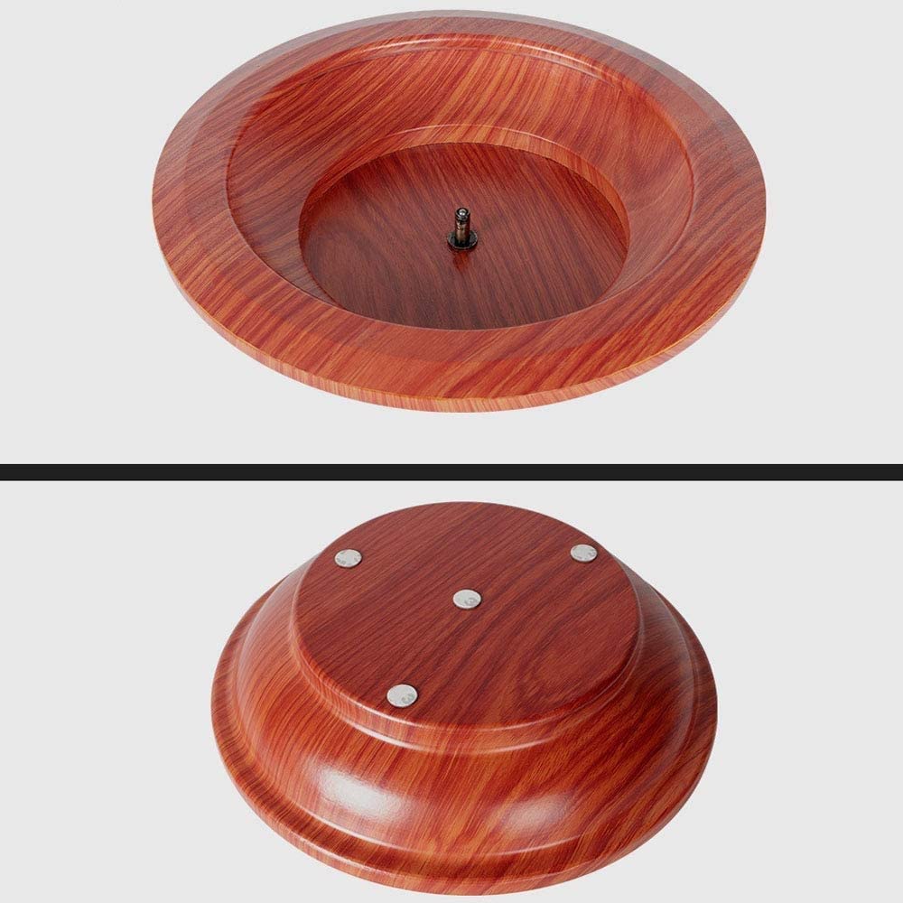 Jeu De roulettes en Bois Professionnel, Jeux De Table De Loisirs avec Plateau Tournant De 12 Pouces, Jeu De Roulette for Adultes, Accessoire De Jeu De Fête