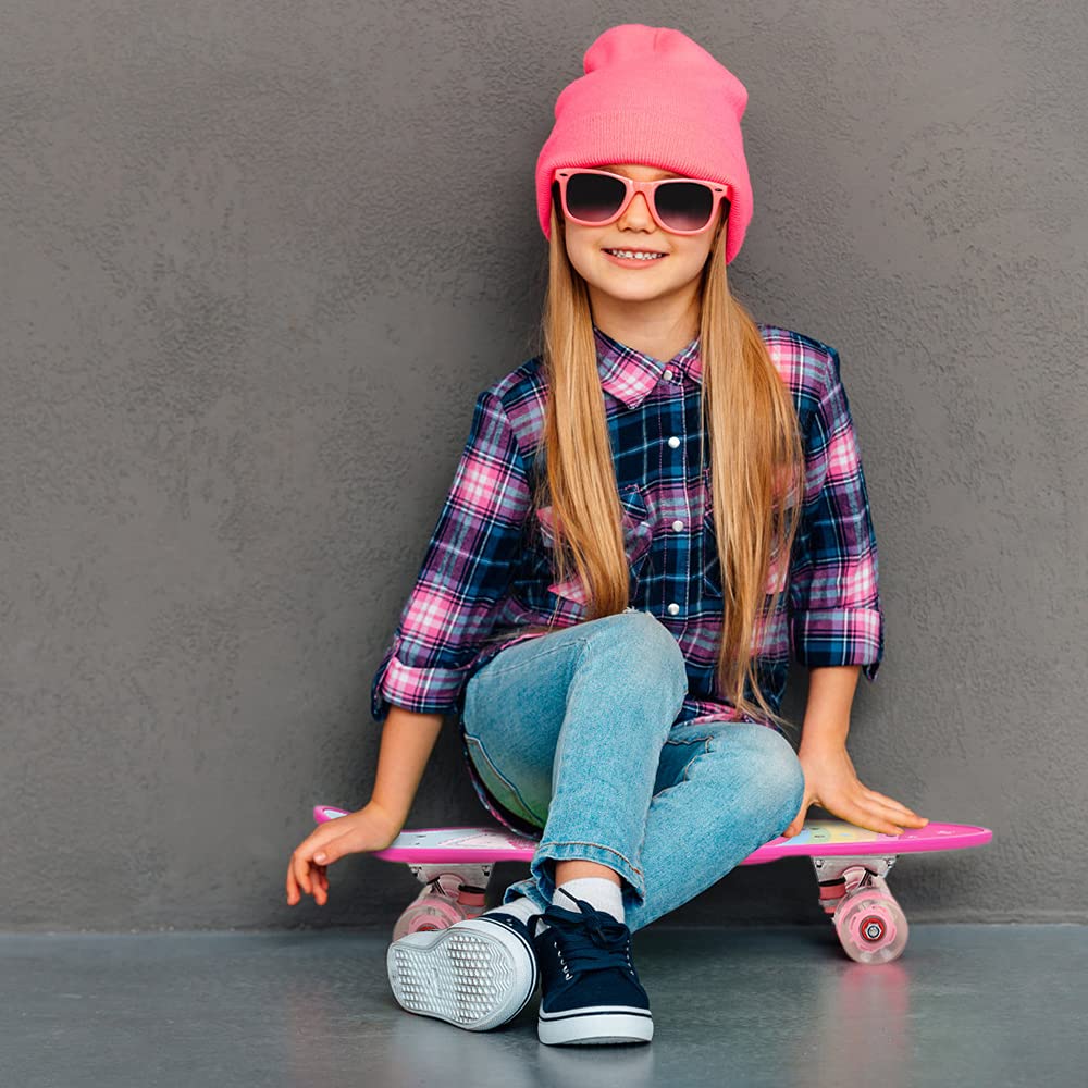 Skateboard voor kinderen van 8-12 jaar CP100 Mid Cosmic maat 7.6 Skateboard voor kinderen van 8-12 jaar CP100 Mid Cosmic maat 7.6