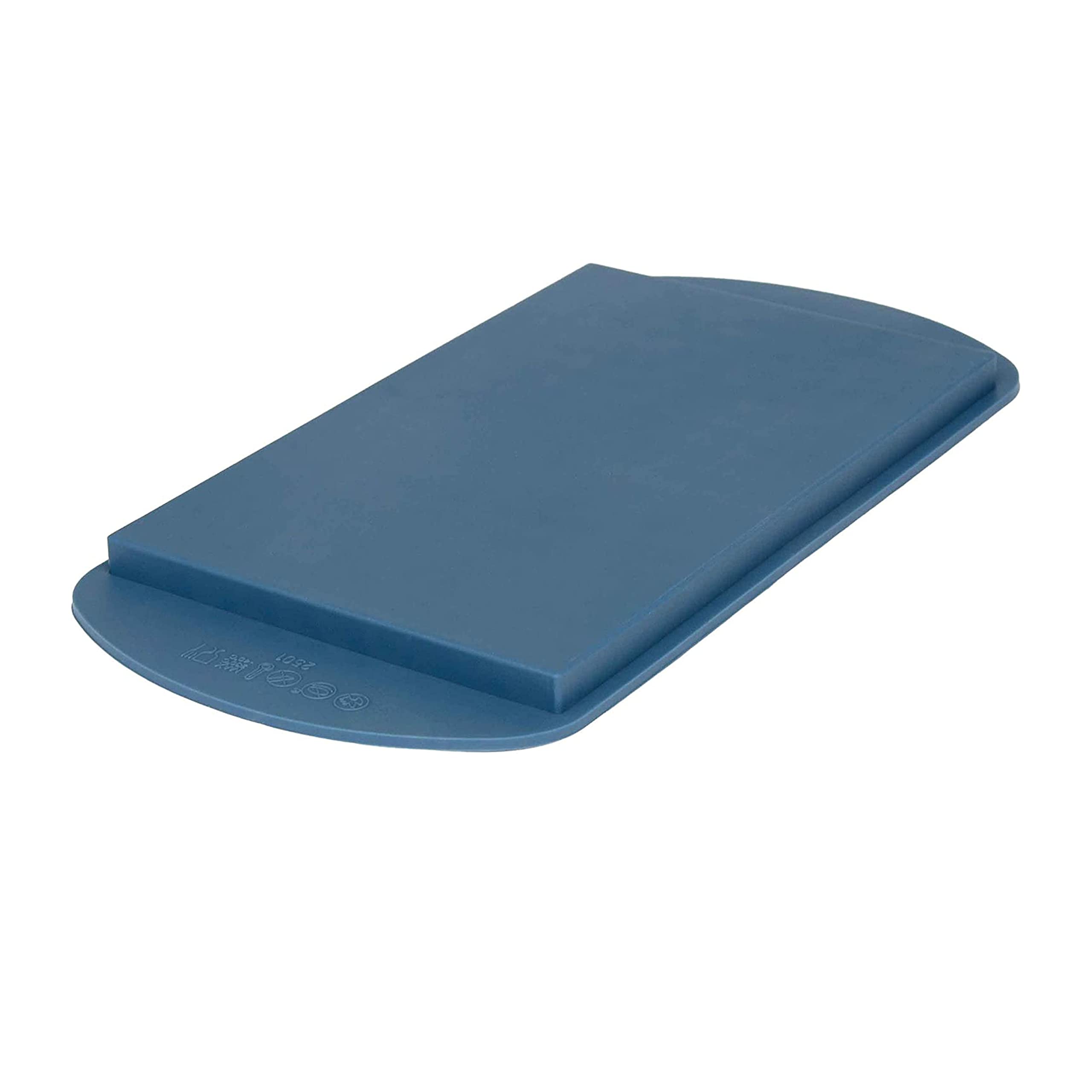 Silikonowa forma do kostek lodu I pojemnik na kostki lodu do układania w stos I 160 małych kostek lodu I wielokrotnego użytku forma do kostek lodu, nie zawiera BPA, 24 x 12 x 1 cm, kolor: niebieski