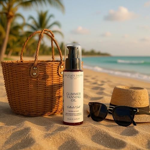 Miniatura 7 de Aceite bronceador brillante con infusión de oro coloidal