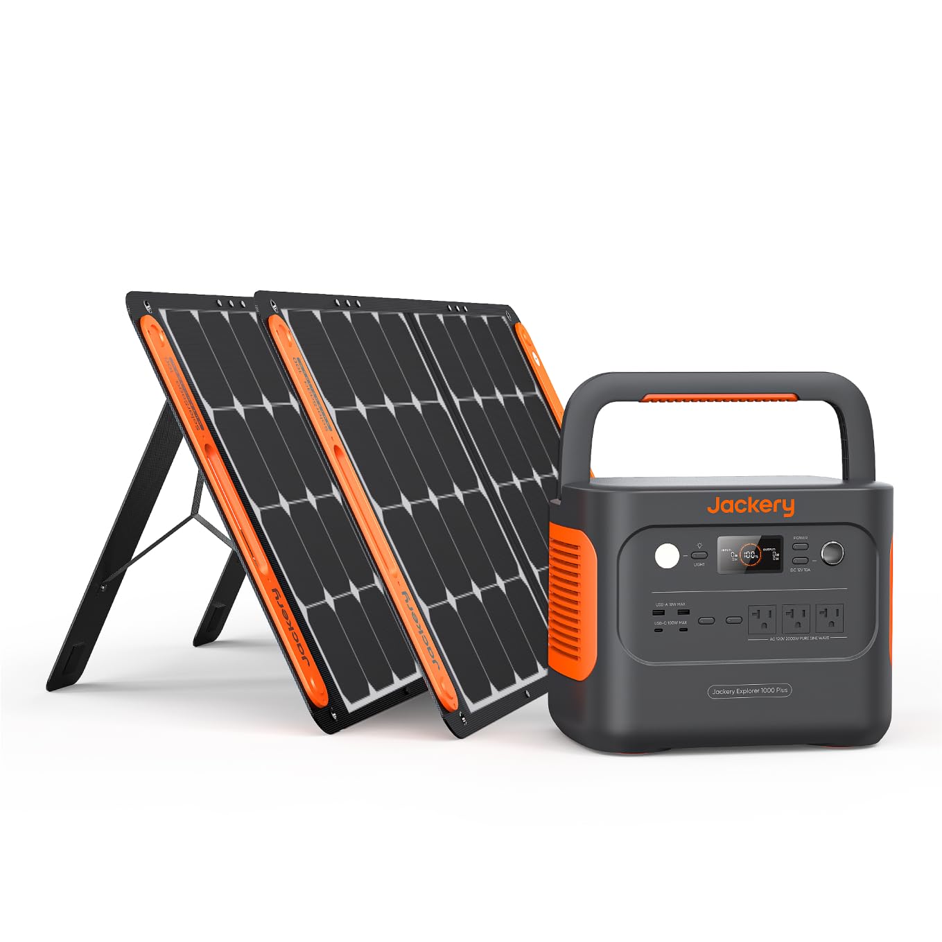 Buy Jackery 1000 Plus Solar Generator, 1264Wh Portable Power Station