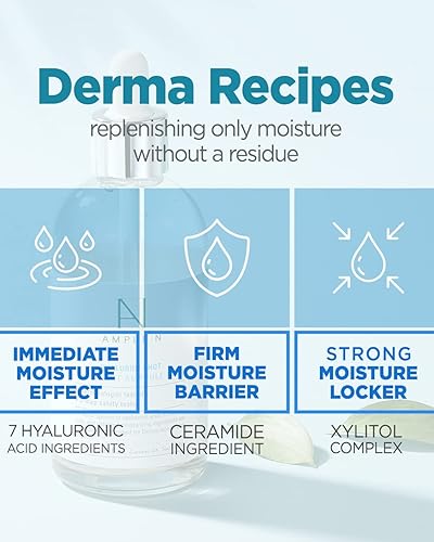 Miniatura 11 de AMPLE:N Hyaluron Shot Light Serum - Suero hidratante de ácido hialurónico coreano, hidrata la piel grasa y mixta y restaura la vitalidad, ampolla