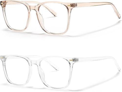 Miniatura 2 de Gafas de luz azul de gran tamaño para mujer, marco grande, gafas de moda, anteojos de computadora antideslumbrantes fatiga ocular