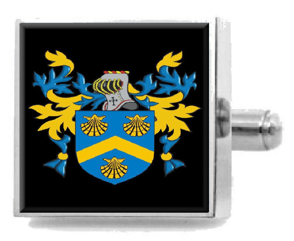 Clip para Corbata de Escudo de Armas Fouler Scotland Pasador Metálico con Grabado 5