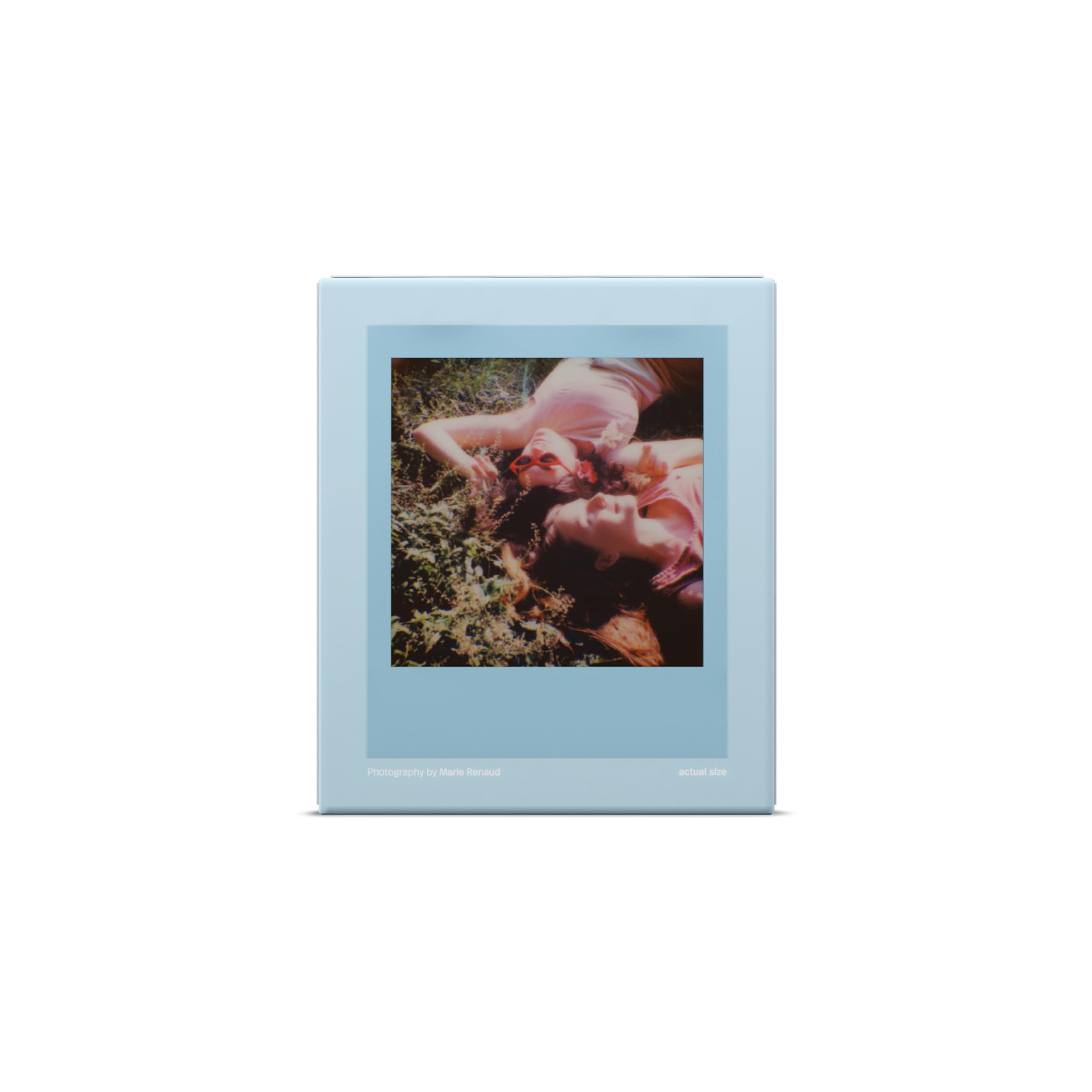 Polaroid Kolorowa folia do Go - niebieskie ramki - kompatybilna tylko z aparatem Polaroid Go - 16 zdjęć (6376)