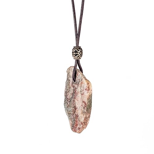 Miniatura 6 de Native Stonz Handcrafted Colorado Mountain Jasper Pendant Necklace - Embrace Nature's Calm - Natural Elegance