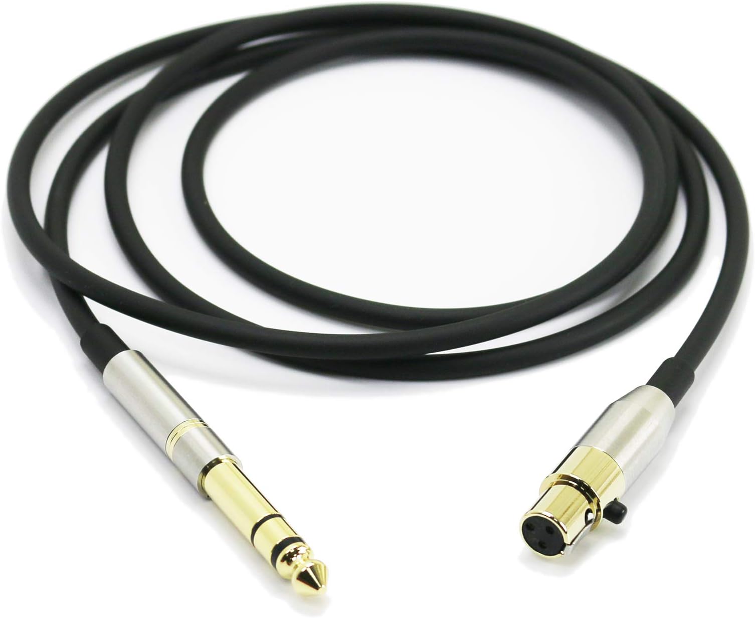 NewFantasiaReplacement Audio Upgrade Cable Compatible with AKG K240, K240S, K240MK II, Q701, K702, K141, K171, K181, K271s, K271 MKII, M220, Pioneer HDJ-2000 Headphones 1.5meters/4.9feet K240SJNF-150