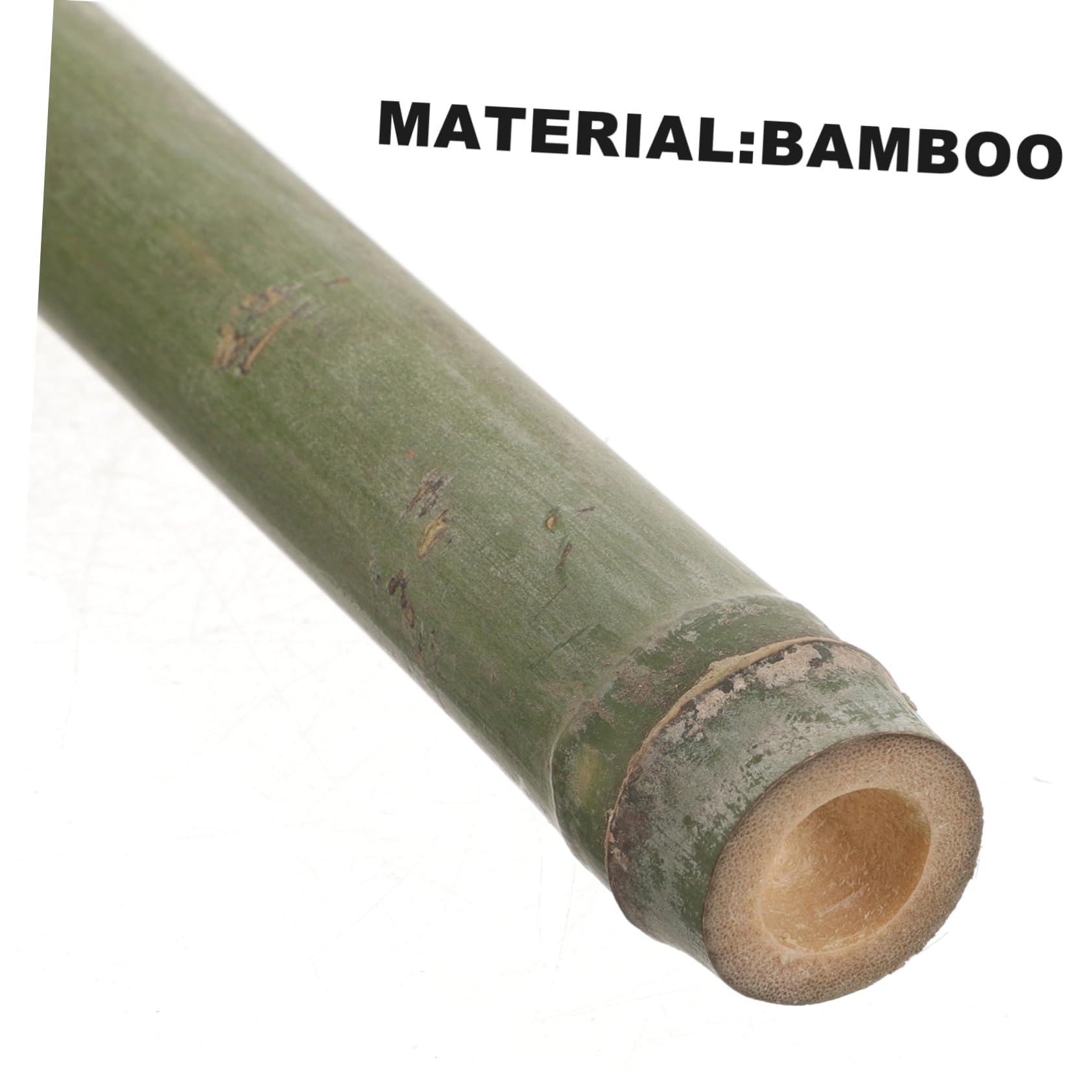 Happyyami 5 Stück Garten Bambuspfähle Bambusstäbe 50cm Bambusrohre als Rankgitter für Kletterpflanzen im Freien Stütze für Gartenpflanzen