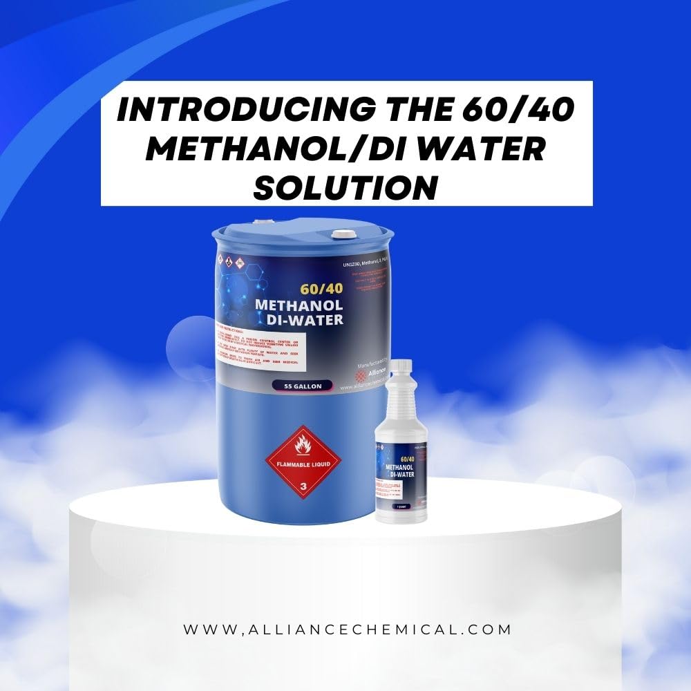 60/40 Methanol/DI Water Solution - 15 Gallon Drum - Freeze Protection