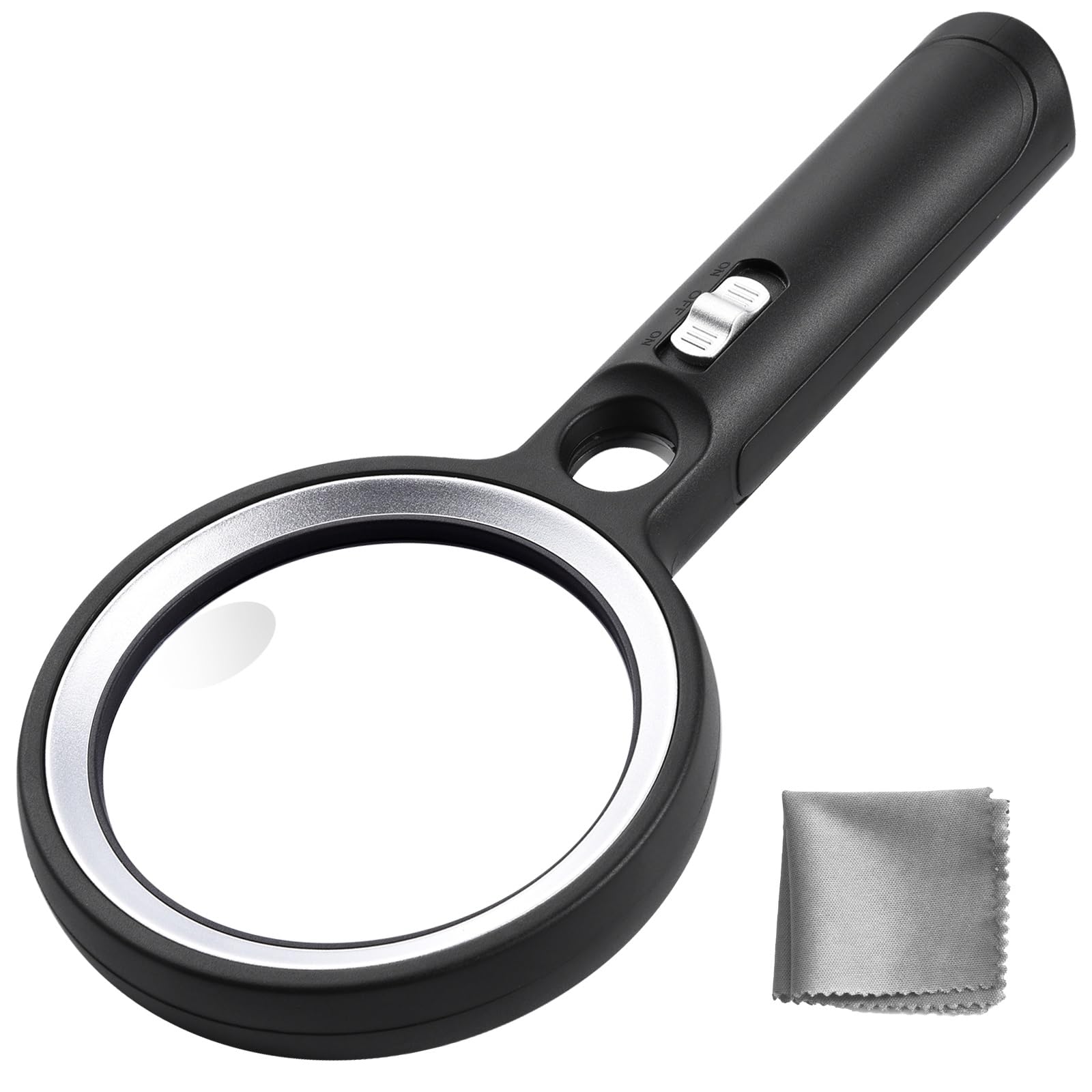 Magnifying Glass with Light, Reading Magnifier with Light, Reading Magnifier with 31 LED Light, Hand Magnifying Glass