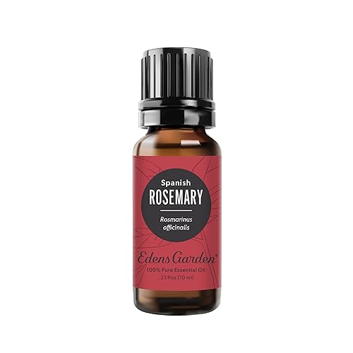 Edens Garden Aceite esencial español de romero, 100% puro, grado premium, sin diluir, natural, terapéutico, aromaterapia, lo mejor para velas,