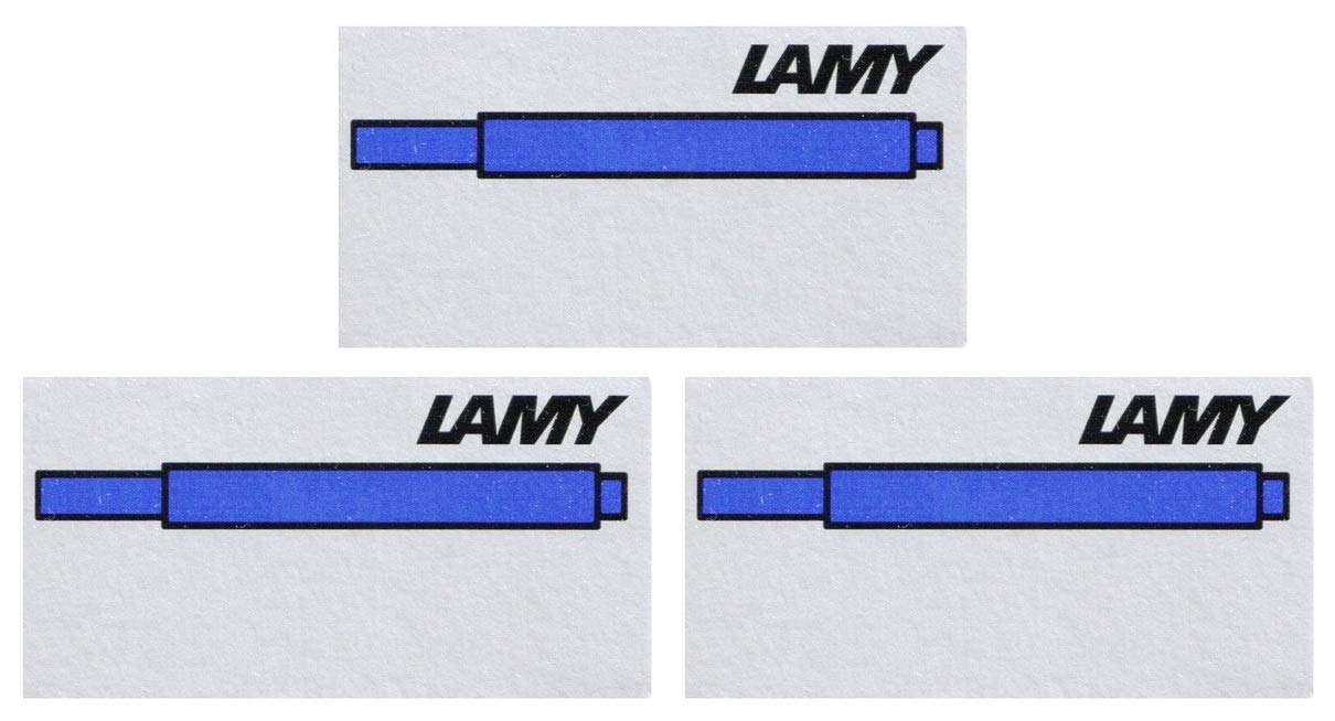 Lamy T10 Ink Cartridges Fountain Pen Cartridges, 3er Pack, T10 Großraum Blau, 1 — image 1