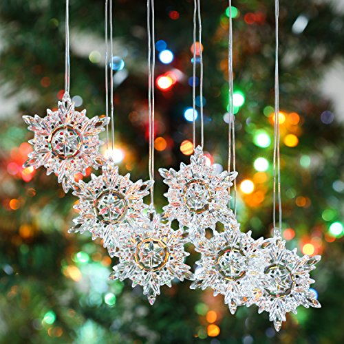 Zhenhui, 20 decorazioni in acrilico trasparente a