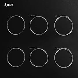 SF Welded Tapered Leader Fly Fishing with Loop Nylon 9ft Fishing Leader (6X 6 Pack)