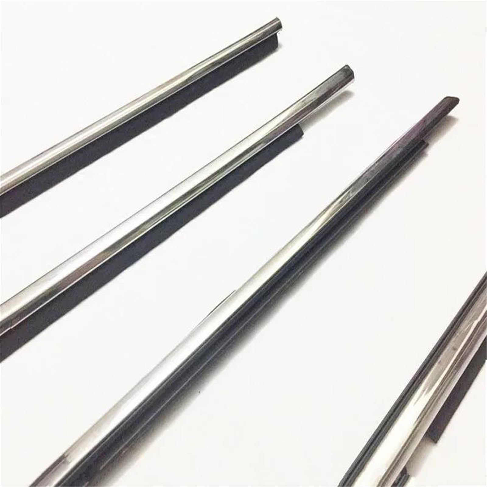 Ysdsls Chrome Car Window Weatherstrip Sealant Strip Door Glass Seal Moulding For Toyota For Corolla 2009-2013