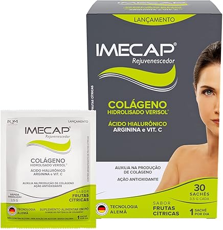 Imecap Colágeno Hidrolisado Verisol Acido Hialurônico