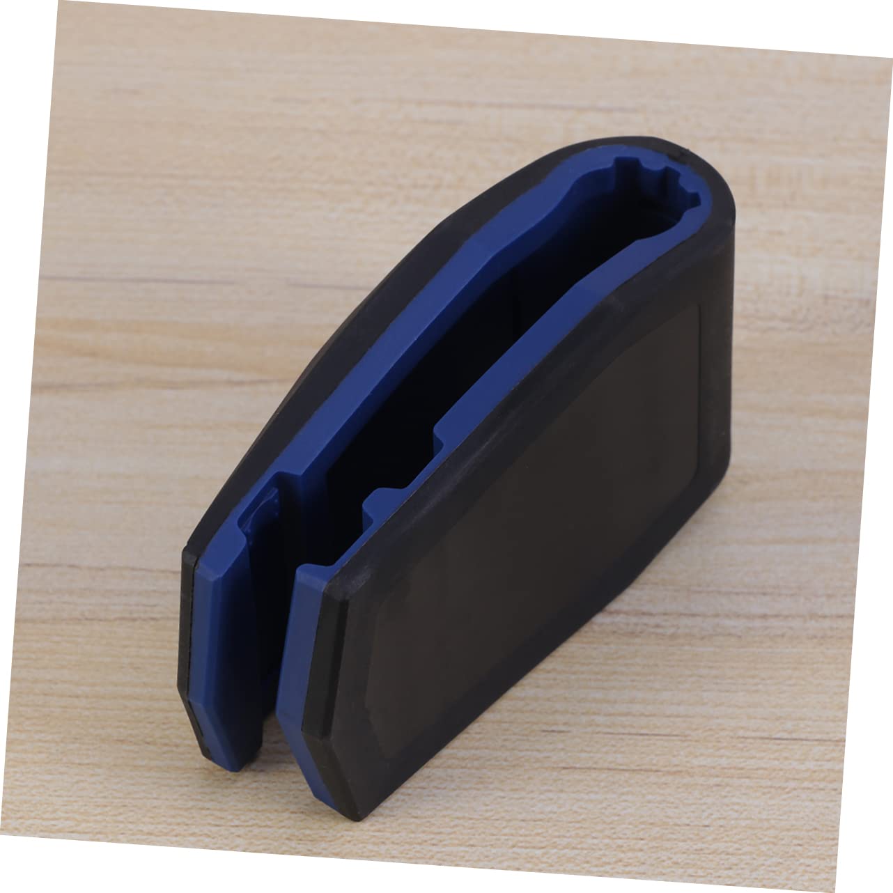 Hemobllo Supporto Cellulare Auto Clip a Coccodrillo Multiuso in Plastico Blu, Portacellulare Compatto e Pratico per Cruscotto e Ufficio