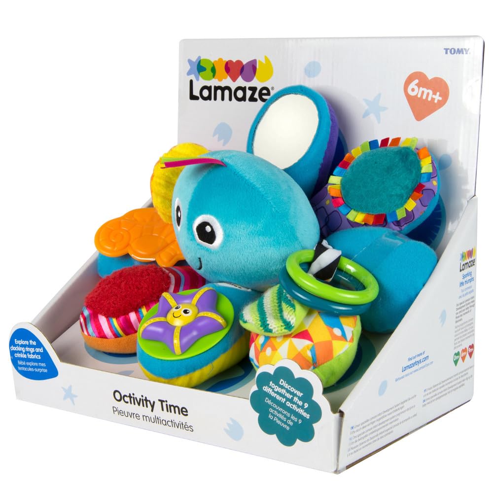 Plüschtier Oktopus für Verschiedene Aktivitäten: Lamaze