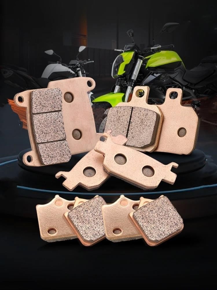 Pastiglie freni a disco Per BJ600GS BJ300GS TRK502 LION500 TNT600 BJ600 BJ300 TNT600I BN600 Moto Sinterizzazione Del Metallo Pastiglie Freno freni di stazionamento (Color : BJ300GS 1 SET)