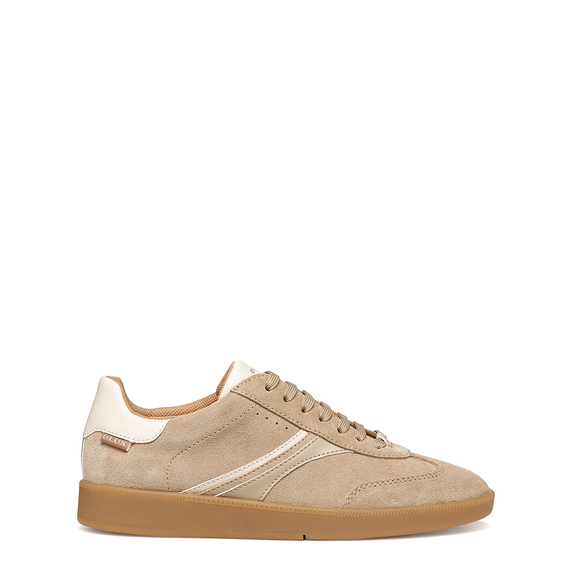 Geox Women's D MELEDA A Trainers, Cream, 38 EU