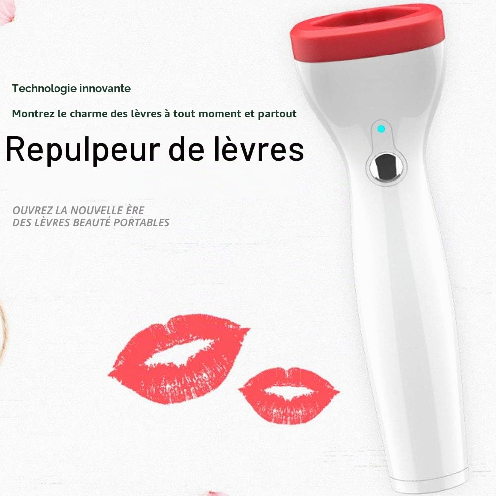 Électrique À Lèvres Repulpeurs Instrument Formateur, Appareil Automatique Beauté Portable Avec Chargement USB, Rendre Vos Lèvres Plus Complète Et Plus Épaisses Pour Les Lèvres Maquillage