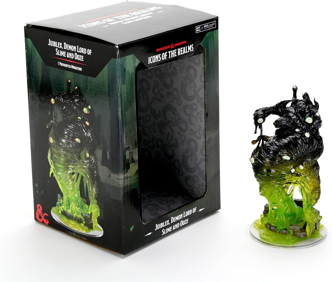 WizKids Dungeons and Dragons Icons of the Realms, Juiblex, Demon Lord of Slime and Ooze, DnD Miniatures