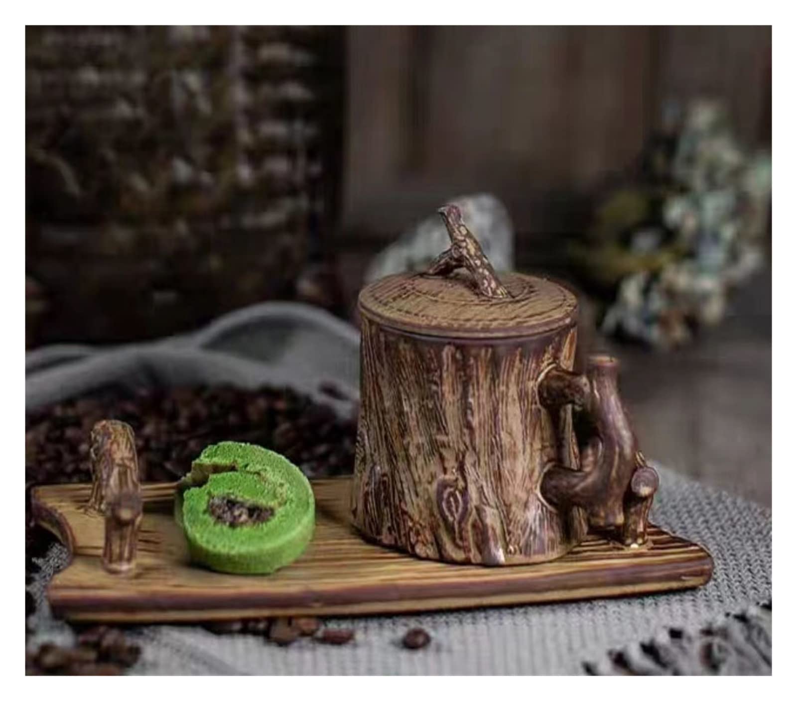 Premium ceramiczny kubek do kawy kubki kubek do herbaty kubek wody, ręcznie robiony szorstki ceramiczny kubek do kawy Yunyao spersonalizowany kubek do kawy z uchwytem kreatywny kubek w stylu retro w s
