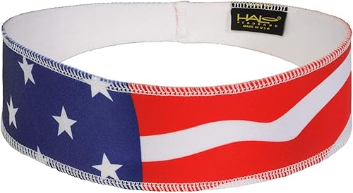 Halo Headband Halo II, sudadera con banda para el sudor para hombres y mujeres, antideslizante, con tela Dryline que absorbe la humedad