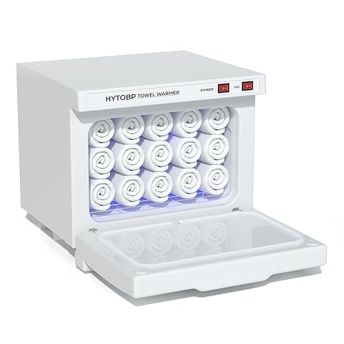 HYTOBP Calentador de toallas calientes, calentador de toallas termostático de 8 L, calentador de toallas profesional 2 en 1, calentador de toallas
