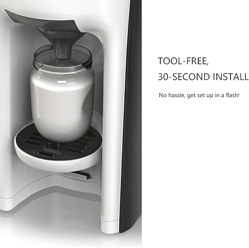 Miniatura 4 de Bandeja de goteo para Baby Brezza Formula Pro, bandeja de goteo y repuesto para parrilla de botella, fácil de instalar