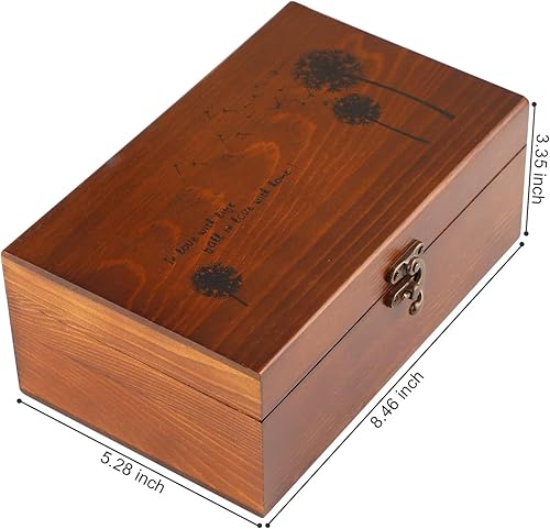 Miniatura 6 de Kit de costura, cesta de coser de madera con accesorios, caja de costura con kit de costura, accesorios para reparación del hogar, juego de