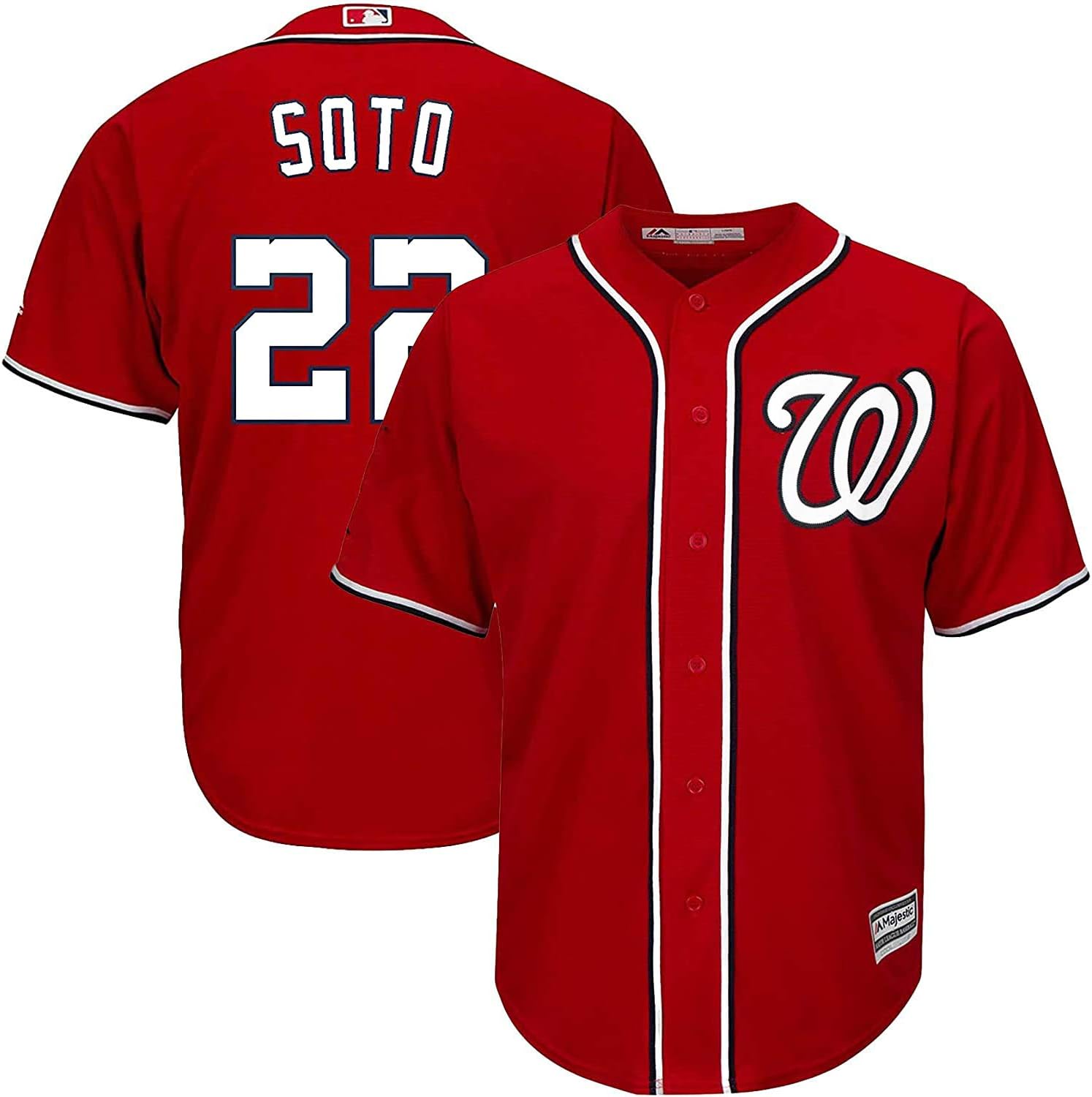 Juan Soto Washington Nationals #22 Infants Toddler Cool Base Home Alternate Player Jersey