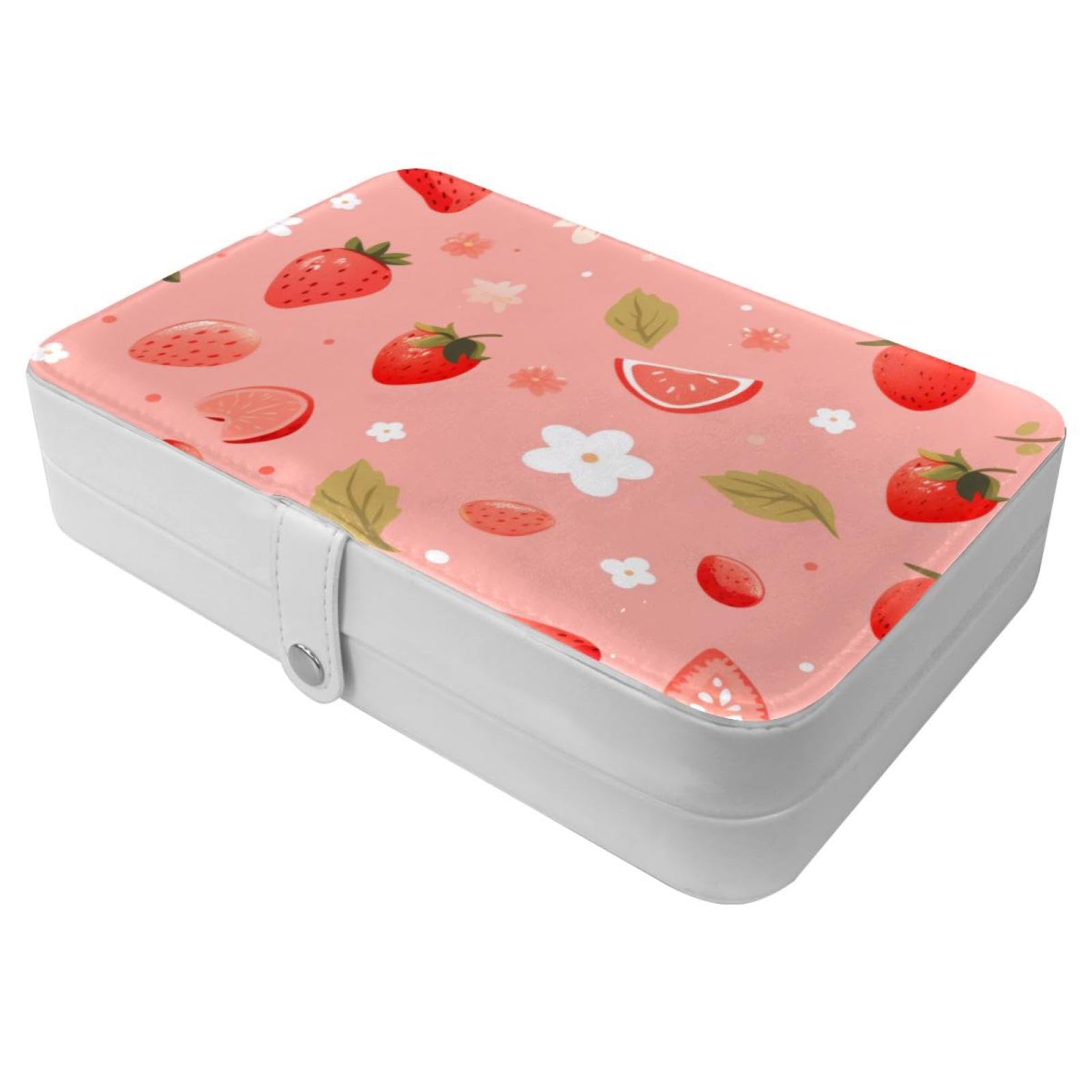Cadeaux de demoiselle d'honneur : boîte à bijoux chic fruits rouges