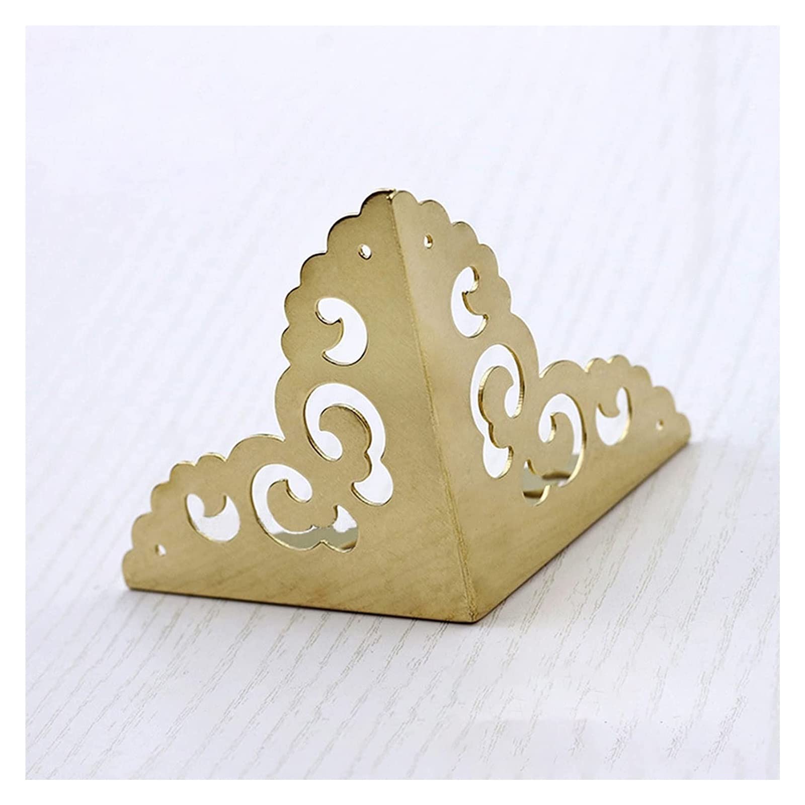 Paraspigoli, Angoli decorativi for scatole in bronzo antico(Large 4pcs)