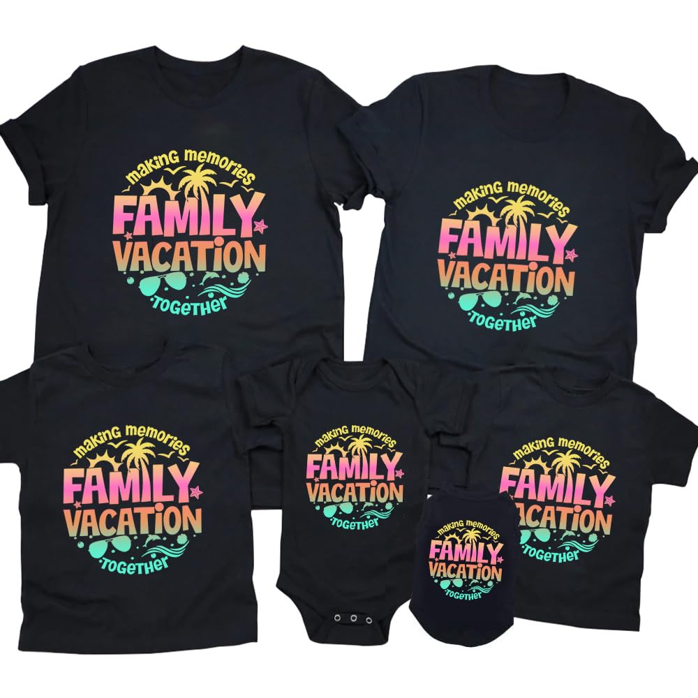 2026 Family Cruise Shirts Vacation Matching Shirt Making Memories Together Cruise Ship Travel or Any Adventure