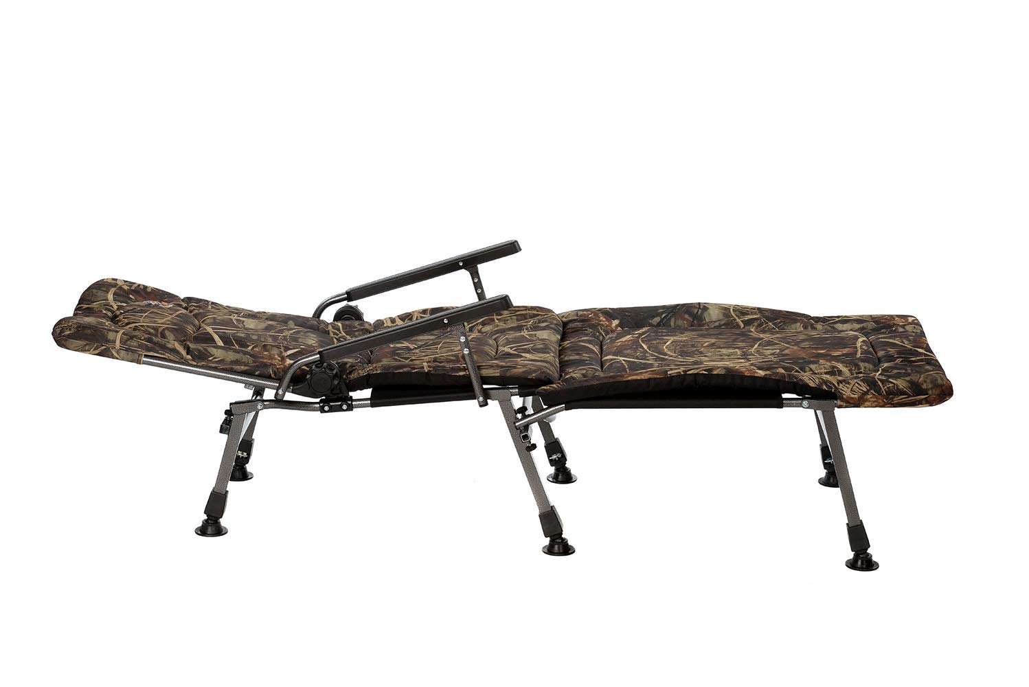 Chaise de pêche Carp F5R + POD CAMU avec repose-pieds Deluxe pour la pêche à la carpe