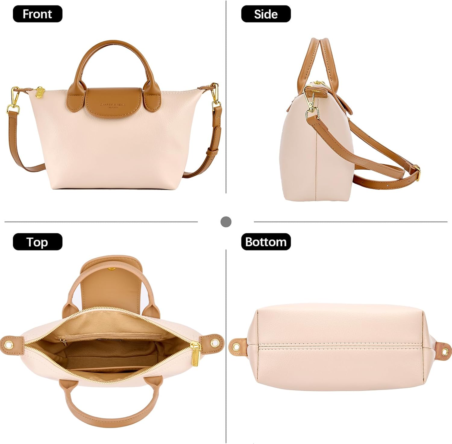 Leakkle Crossbody Bag for Women,Adjustable shoulder strap,Lightweight waterproof tote handle Purse for travel, work and daily use - Image 5