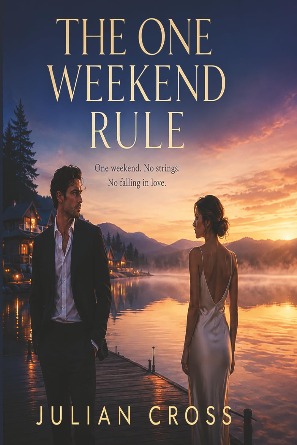 The One Weekend Rule: One weekend. No strings. No falling in love. contemporary romance vacation romance emotional slow burn love story